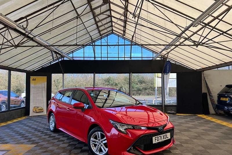 Used Toyota Corolla 2022 Red Estate