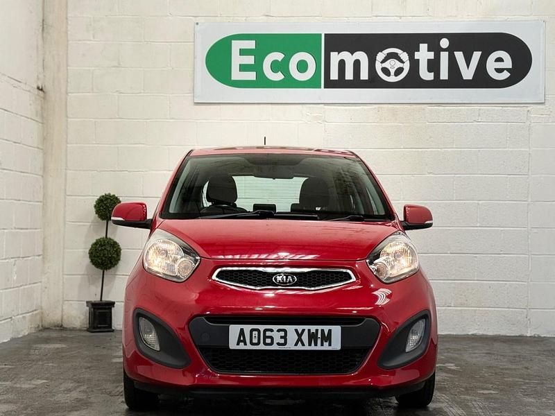 Used Kia Picanto 84 HP (61 kW) 2014 Red Hatchback