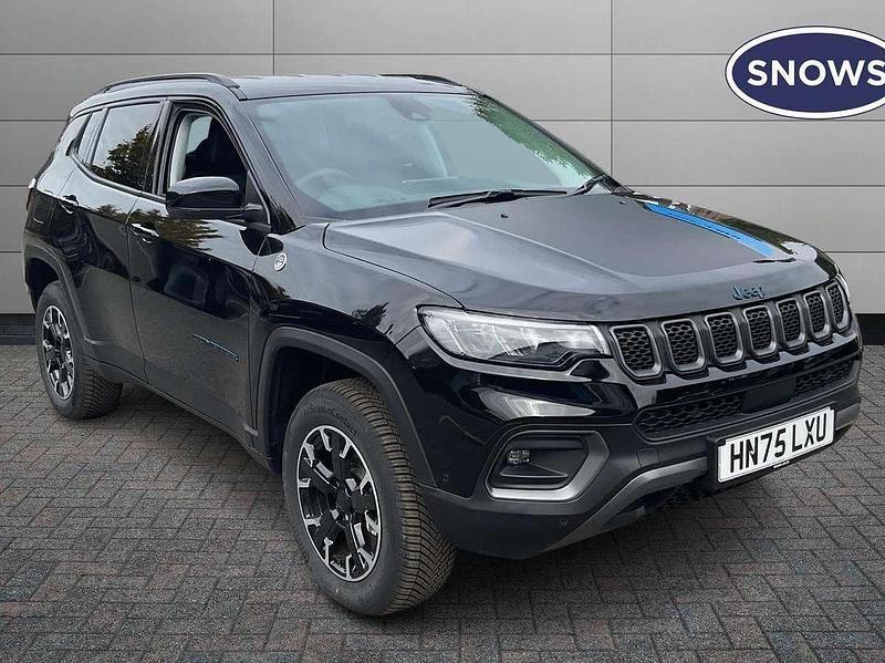 Black Used 2024 Jeep Compass Trailhawk SUV | £29,814 - Image 1/4