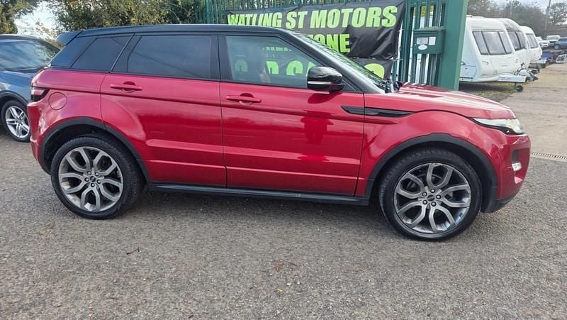 Red Used 2011 Land Rover Range Rover evoque Dynamic Estate | £5,999 (Good price) - Image 1/4
