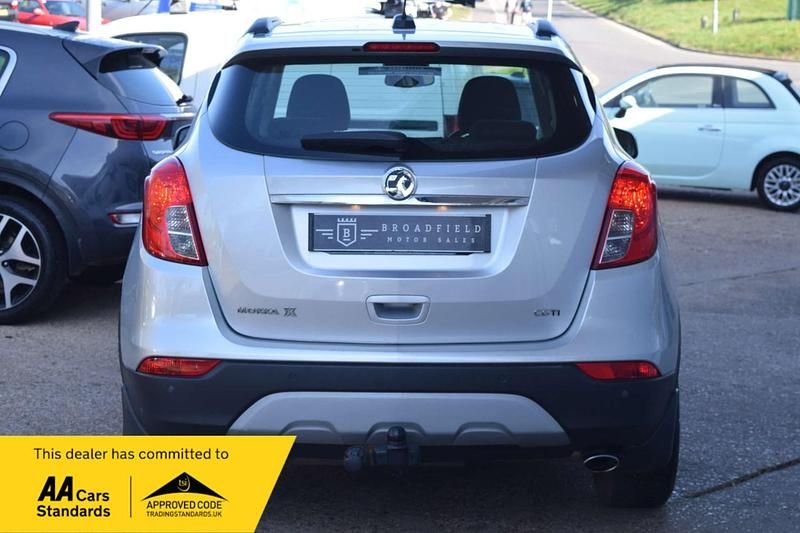 Used Vauxhall Mokka X Design Edition 136 HP (100 kW) 2017 Silver SUV