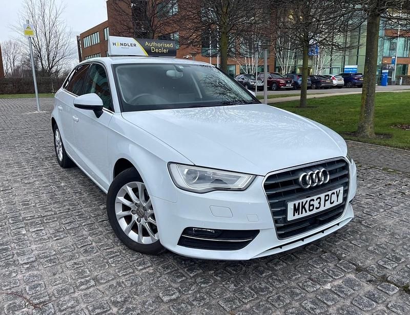 Used Audi A3 Sportback Sport 2014 White Hatchback