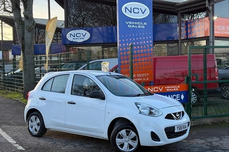 White Used 2016 Nissan Micra Visia Hatchback | £4,990 (Fair price) - Image 1/1