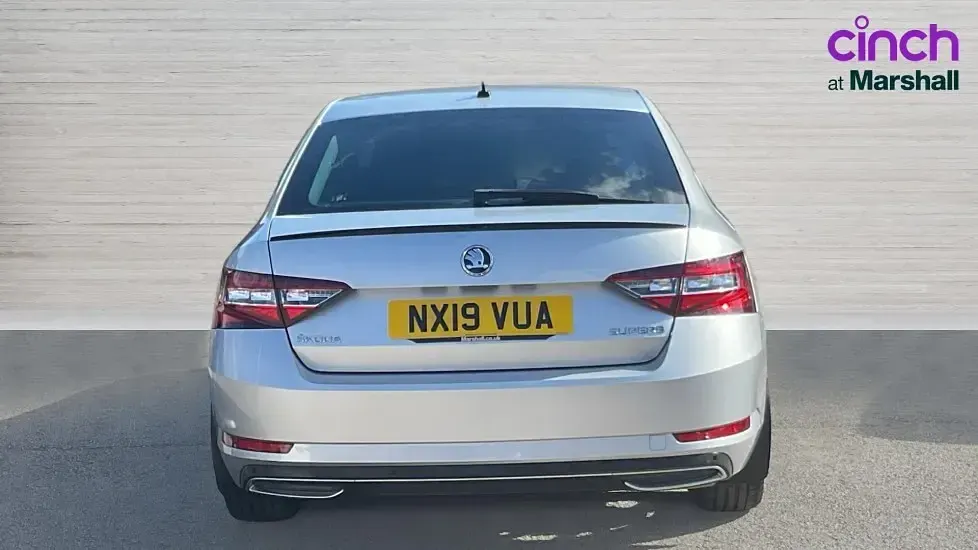 Used Skoda Superb SportLine 150 HP (110 kW) 2019 Silver