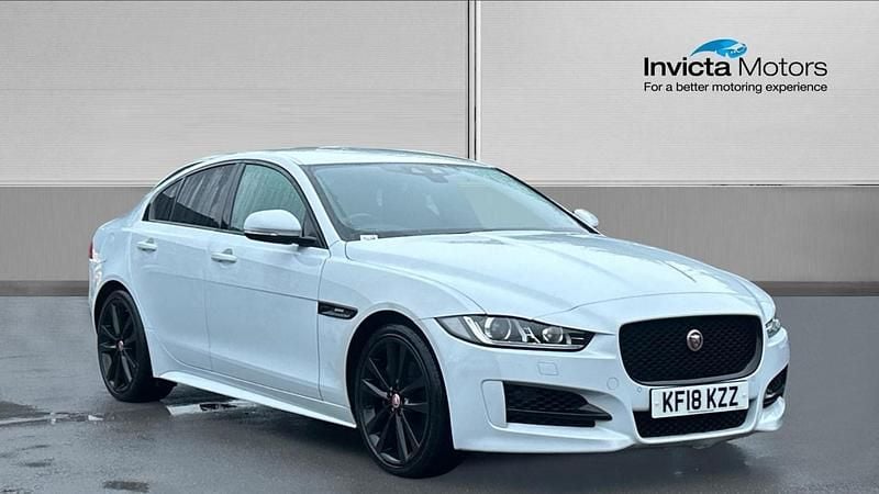 Used Jaguar XE Ingenium 2018 White Sedan