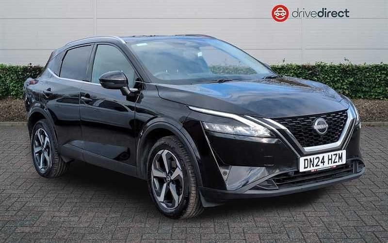 Used Nissan Qashqai N-Connecta 158 HP (116 kW) 2023 Black SUV