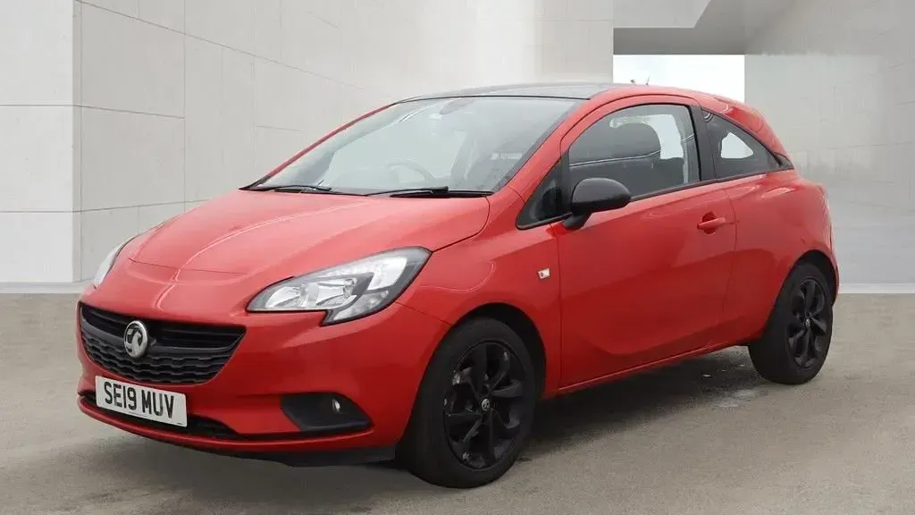Used Vauxhall Corsa 75 HP (55 kW) 2019 Red Hatchback