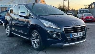 Celebes blue Used 2015 Peugeot 3008 Allure Hatchback | £7,475 (A bit pricey) - Image 1/4