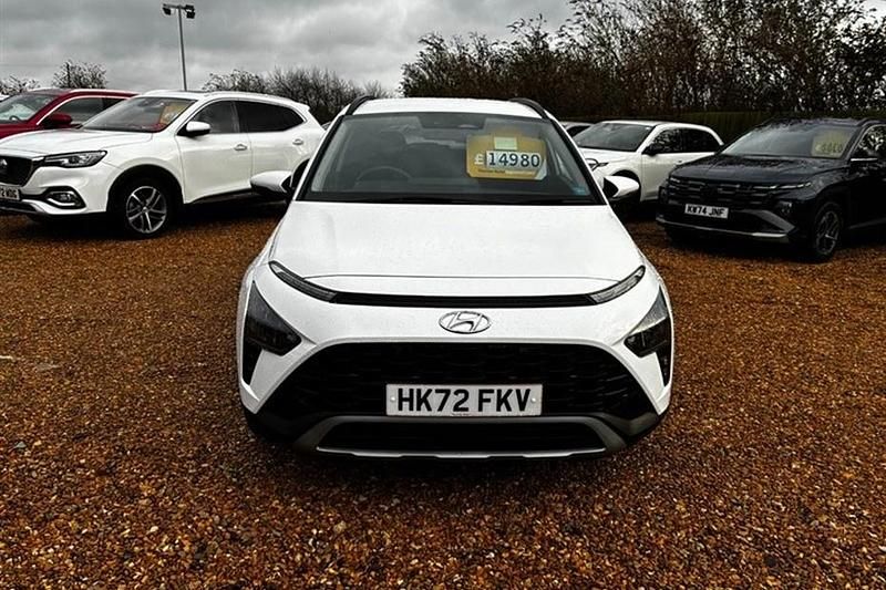 White Used 2022 Hyundai Bayon Premium SUV | £14,780 (Fair price) - Image 1/1