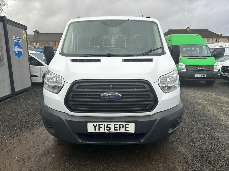 Used Ford Transit 125 HP (91 kW) 2015 White Cabriolet