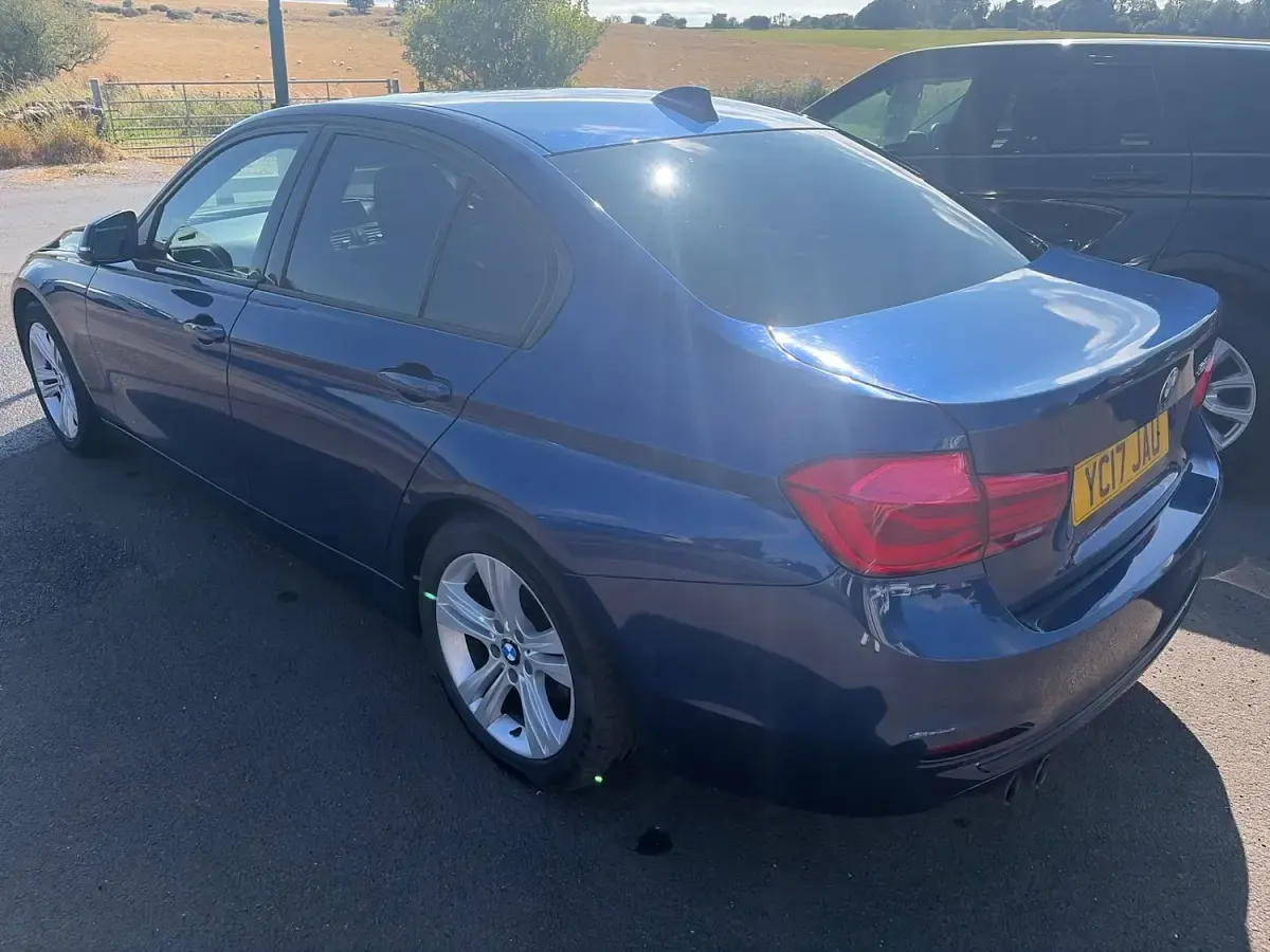 Used BMW 320 Efficient Dynamics 2017 Blue Sedan