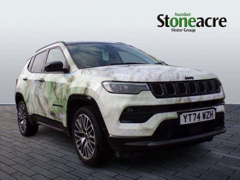 Blue/black Used 2024 Jeep Compass Summit SUV | £31,995 - Image 1/4