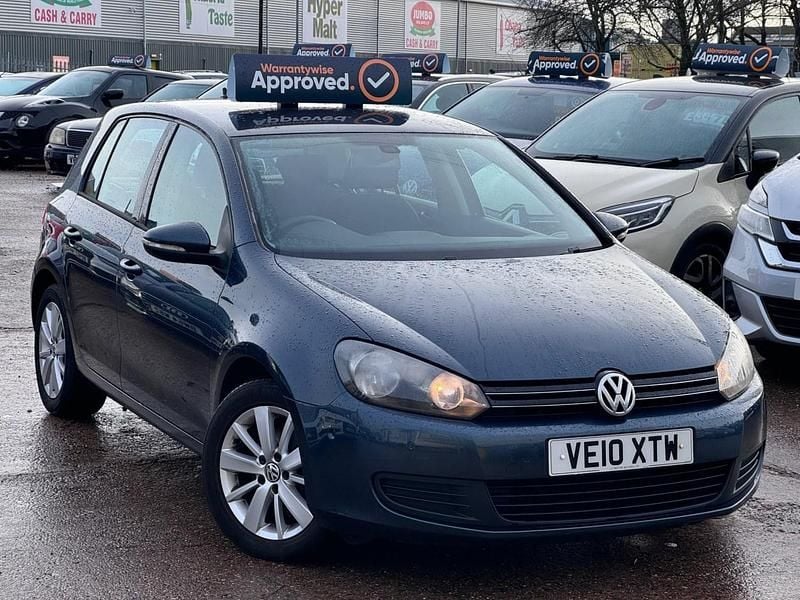 Blue Used 2010 VW Golf VI Match Hatchback | £3,975 (Fair price) - Image 1/4
