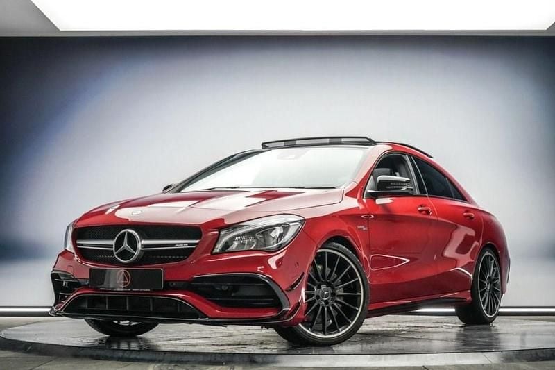 Used Mercedes CLA45 AMG 2017 Red Sedan
