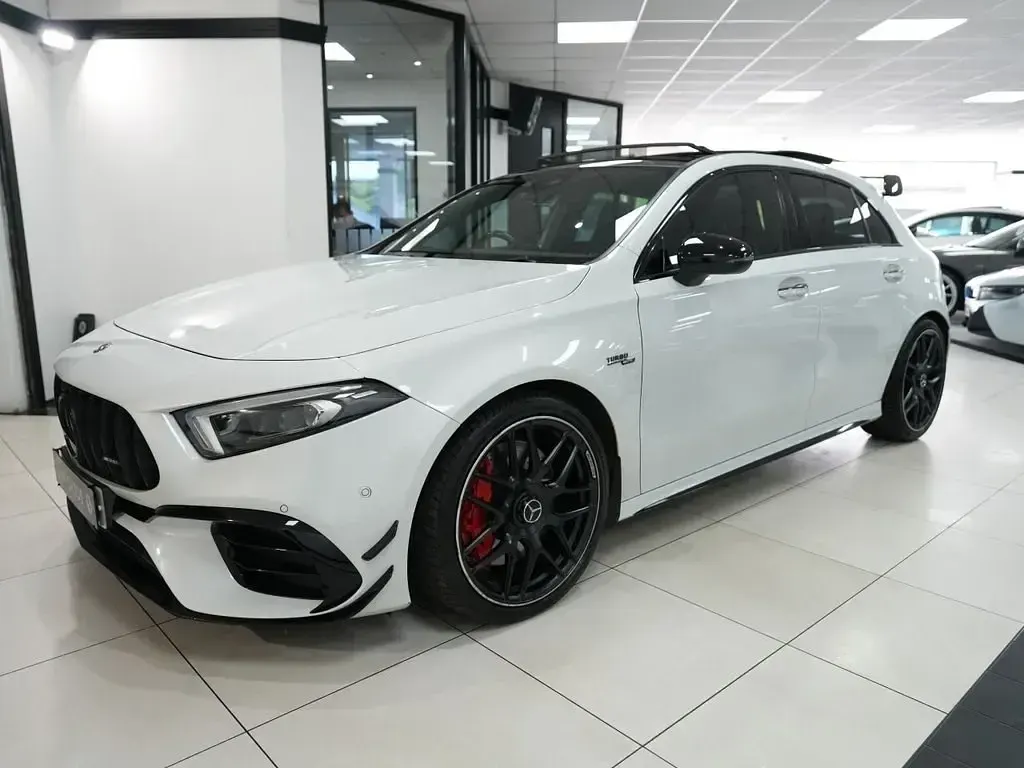 Second-hand Mercedes A45 AMG AMG 421 CP (309 kW) 2020 Alb Hatchback
