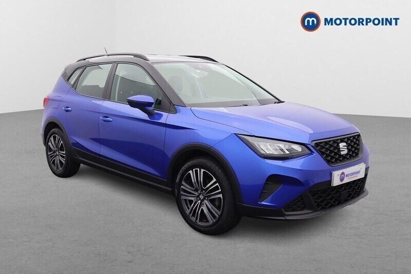 Blue Used 2022 Seat Arona SE Technology SUV | £15,299 (Fair price) - Image 1/4