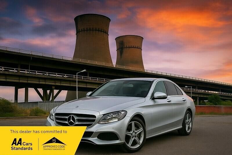 Silver Used 2016 Mercedes C250 AMG line Sedan | £10,990 (Super price) - Image 1/3