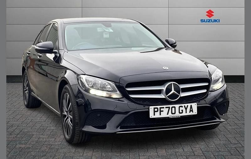 Used Mercedes C220 SE 191 HP (140 kW) 2020 Black Sedan