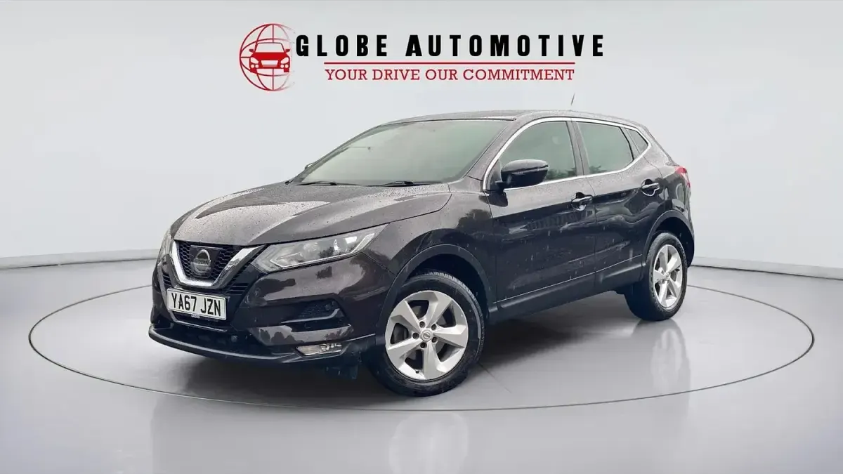 Used Nissan Qashqai Acenta 110 HP (80 kW) 2017 Black SUV