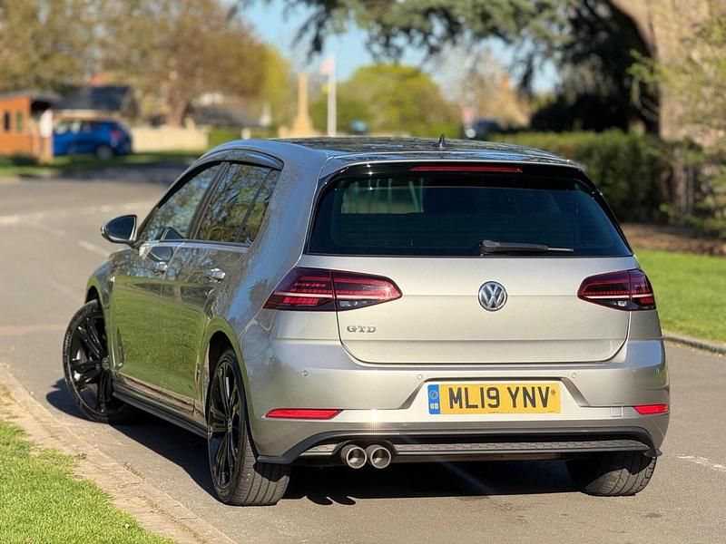 Used VW Golf VII GTD 2019 Silver Hatchback