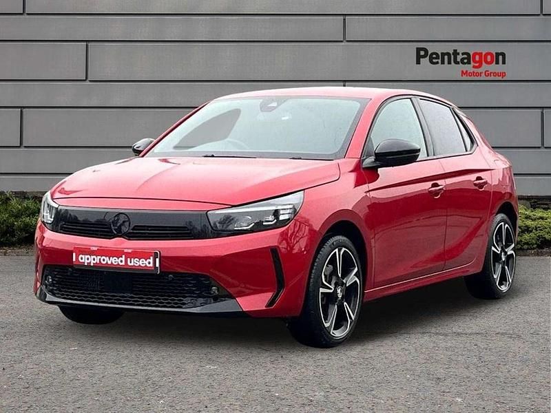Used Vauxhall Corsa Ultimate 100 HP (73 kW) 2023 Red Hatchback