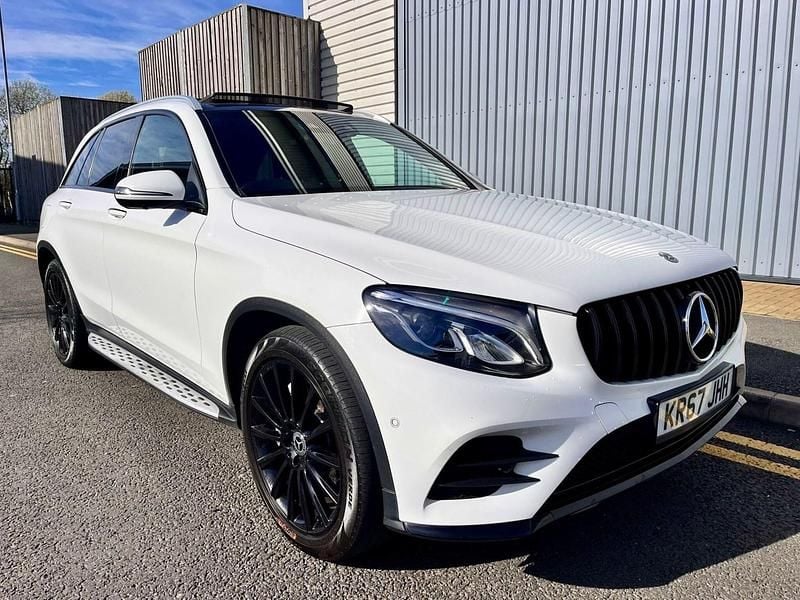 Used Mercedes GLC350 AMG Line Premium 2017 White Estate