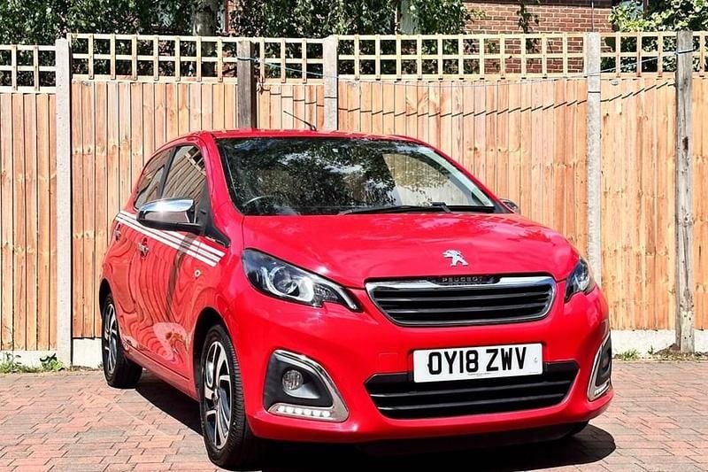 Red Used 2018 Peugeot 108 Collection Hatchback | £4,810 (Good price) - Image 1/1