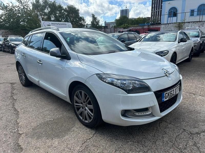 White Used 2012 Renault Mégane GT Line GT-Line Estate | £2,490 (Super price) - Image 1/3