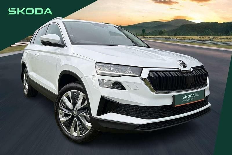 White Used 2023 Skoda Karoq SE L SUV | £21,695 (Fair price) - Image 1/4