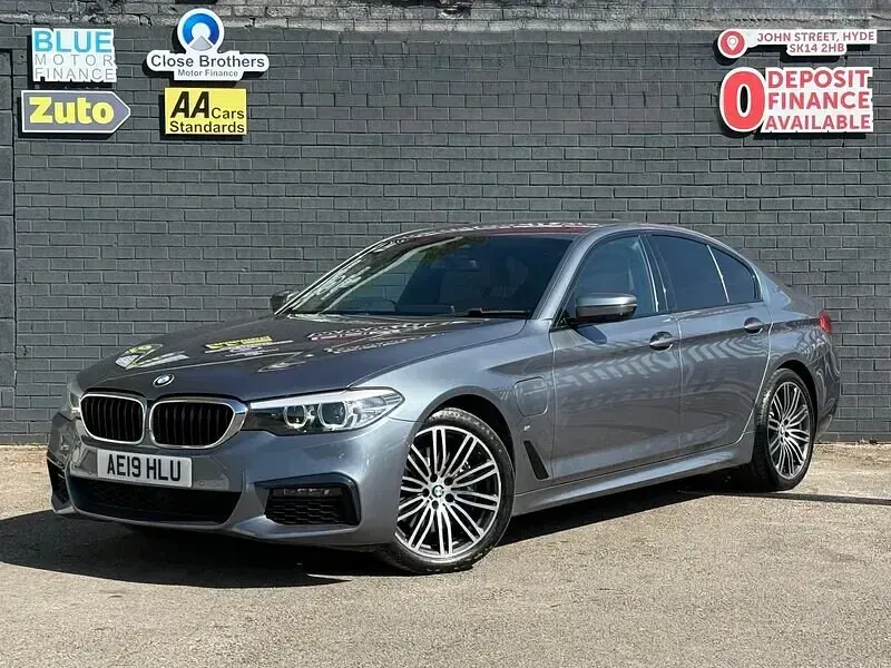 Used BMW 530e M Sport 2019 Blue Sedan