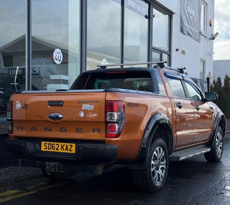 Used Ford Ranger Wildtrack 200 HP (147 kW) 2019 Orange Pickup