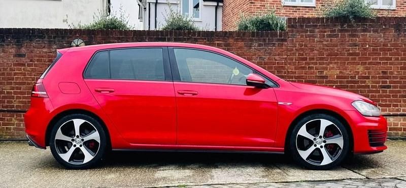 Used VW Golf VII GTI 2015 Red Hatchback
