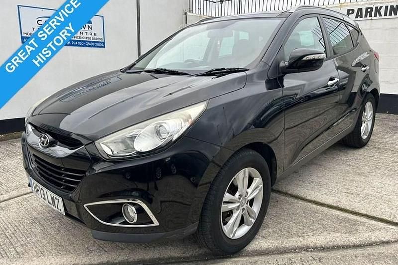 Used Hyundai ix35 Premium 115 HP (84 kW) 2013 Black SUV