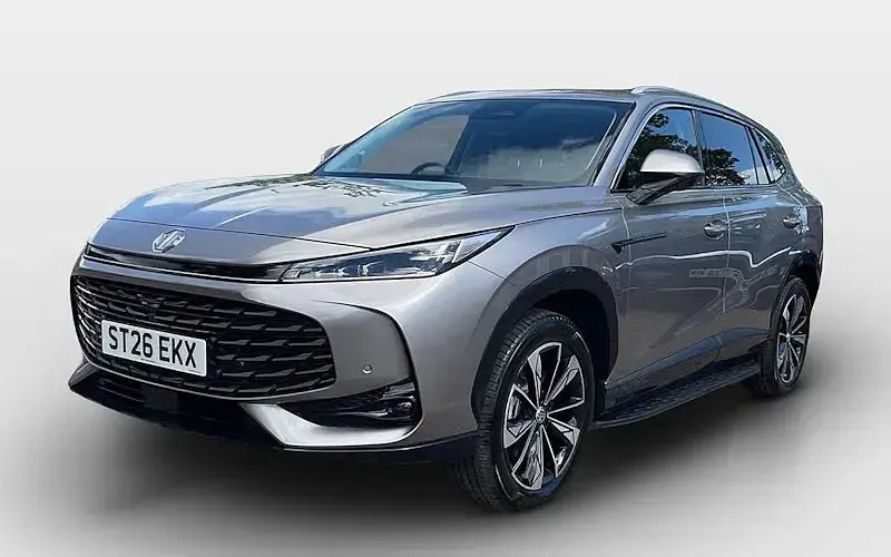 New MG HS Trophy 299 HP (219 kW) 2026 Silver SUV