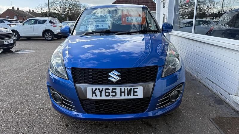 Used Suzuki Swift Sport 136 HP (100 kW) 2015 Blue Hatchback