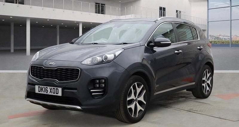 Used Kia Sportage GT-Line 174 HP (127 kW) 2016 Silver SUV
