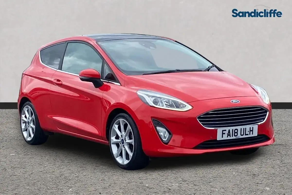 Begagnad Ford Fiesta Titanium 125 HK (91 kW) 2018 Halvkombi