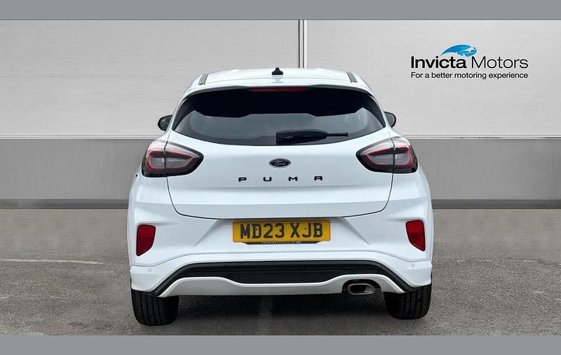 Used Ford Puma ST-Line 125 HP (91 kW) 2023 Frozen white SUV
