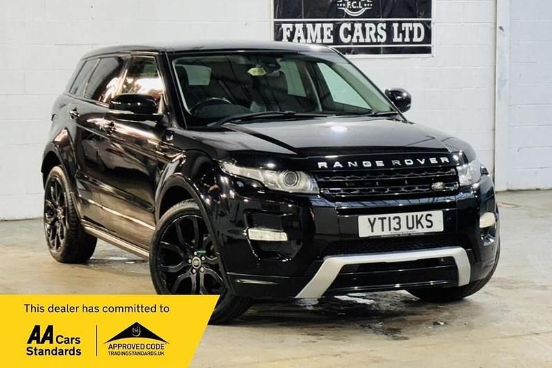 Used Land Rover Range Rover evoque Dynamic 190 HP (139 kW) 2013 Black SUV