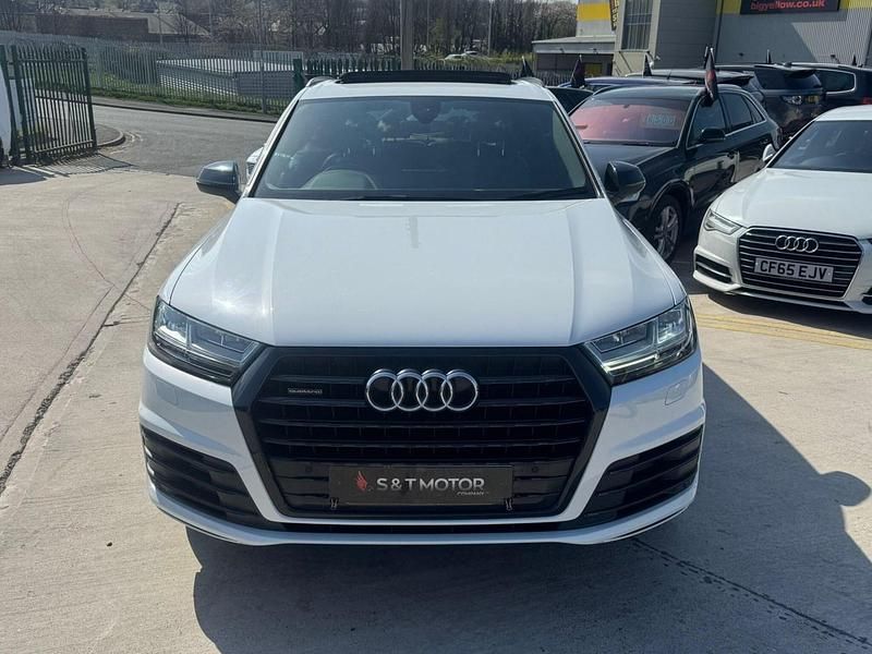 Used Audi Q7 Black Edition 272 HP (200 kW) 2018 White SUV