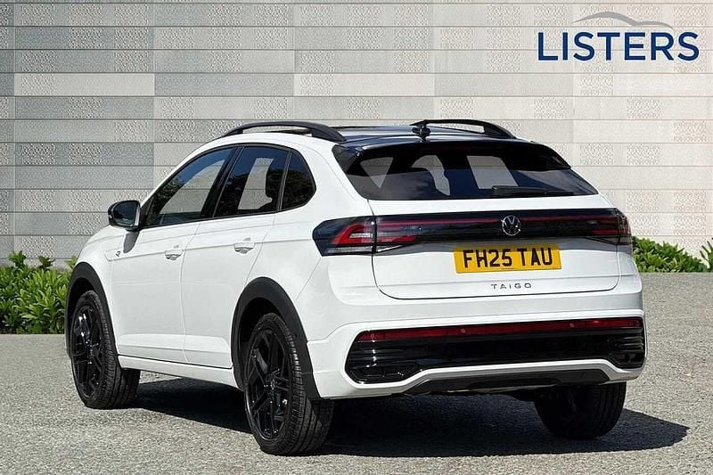 Used VW Taigo Black Edition 115 HP (84 kW) 2025 White SUV