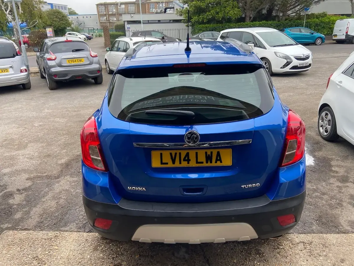 Used Vauxhall Mokka S 140 HP (102 kW) 2014 Blue SUV