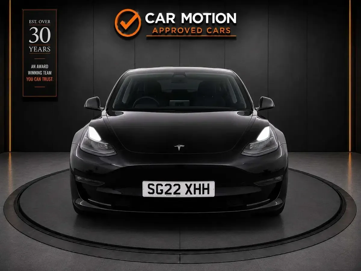 Used Tesla Model 3 Long Range AWD 77 kW (106 HP) 2022 Black Sedan