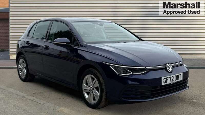 Blue Used 2022 VW Golf VIII Life Hatchback | £16,816 (Good price) - Image 1/4