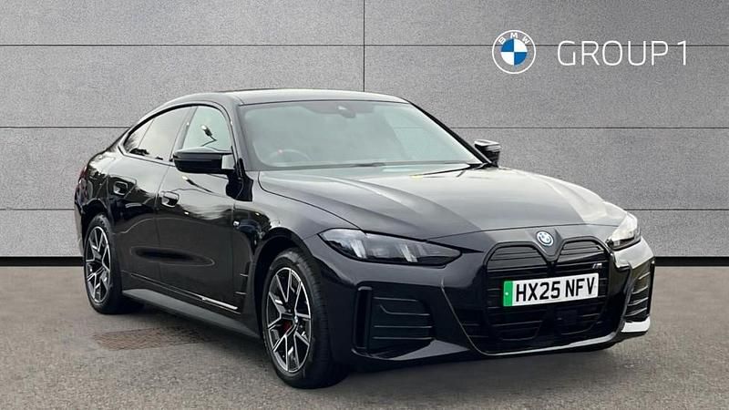 Black Used 2025 BMW i4 Shadowline Sedan | £43,875 (Fair price) - Image 1/4