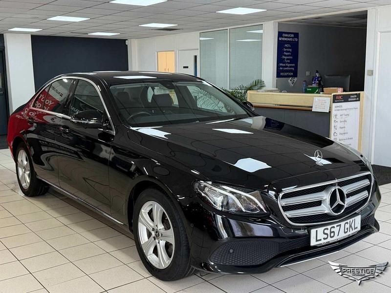 Used Mercedes E220 SE 2017 Black Sedan