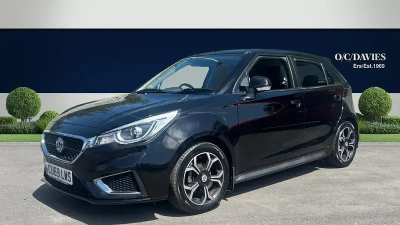 Used MG MG3 Exclusive 106 HP (77 kW) 2019 Black Hatchback