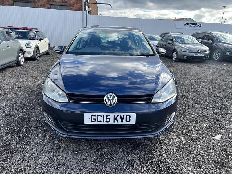 Used VW Golf VII S 2015 Blue Hatchback
