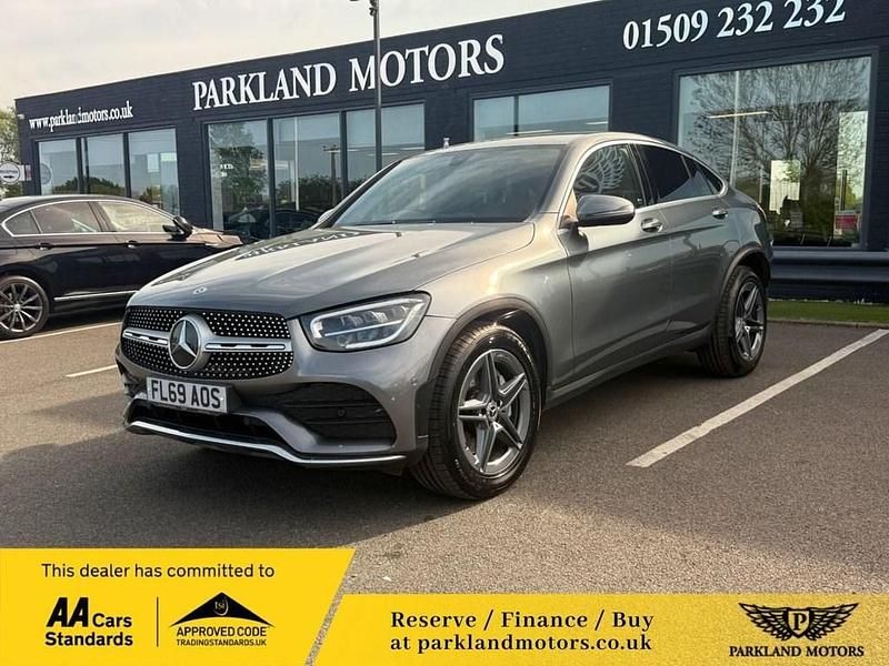 Grey Used 2019 Mercedes GLC220 AMG line Coupe | £20,495 (Fair price) - Image 1/3