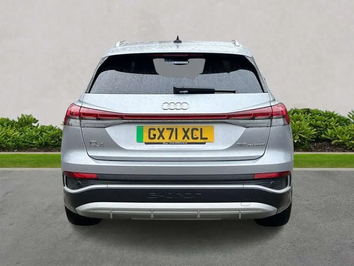 Used Audi Q4 e-tron S-Line 125 kW (170 HP) 2021 Silver SUV